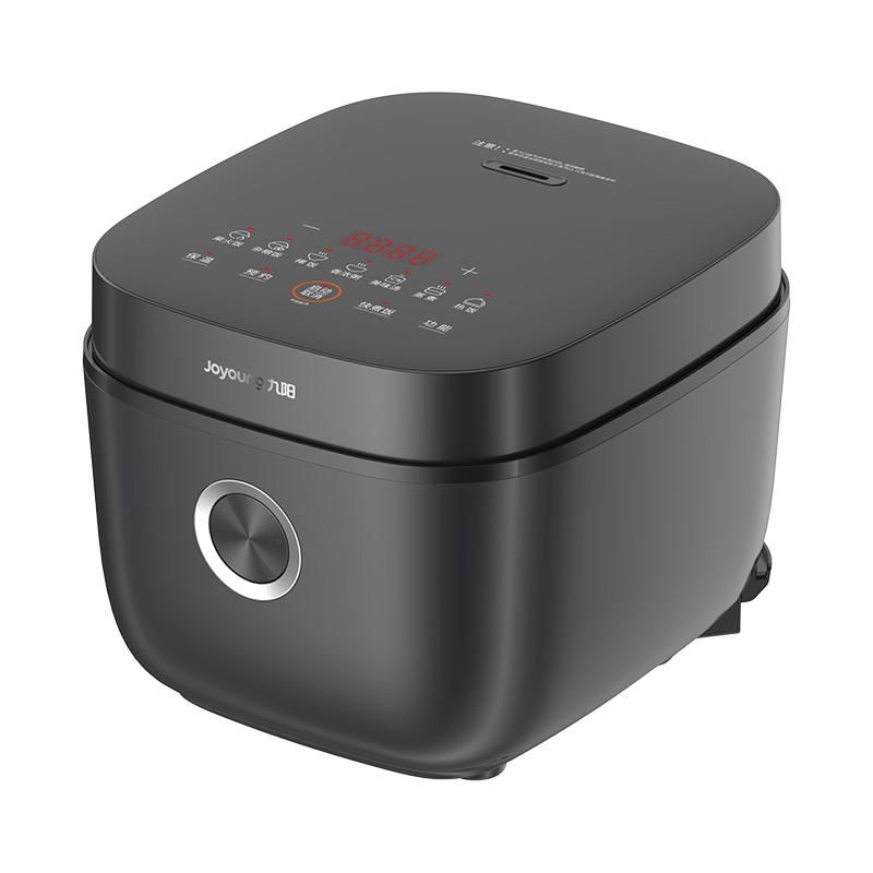 天猫 九阳电饭煲F-50F316L上至触控大面板0涂层316L不锈钢内胆860W火力 曜石黑 .