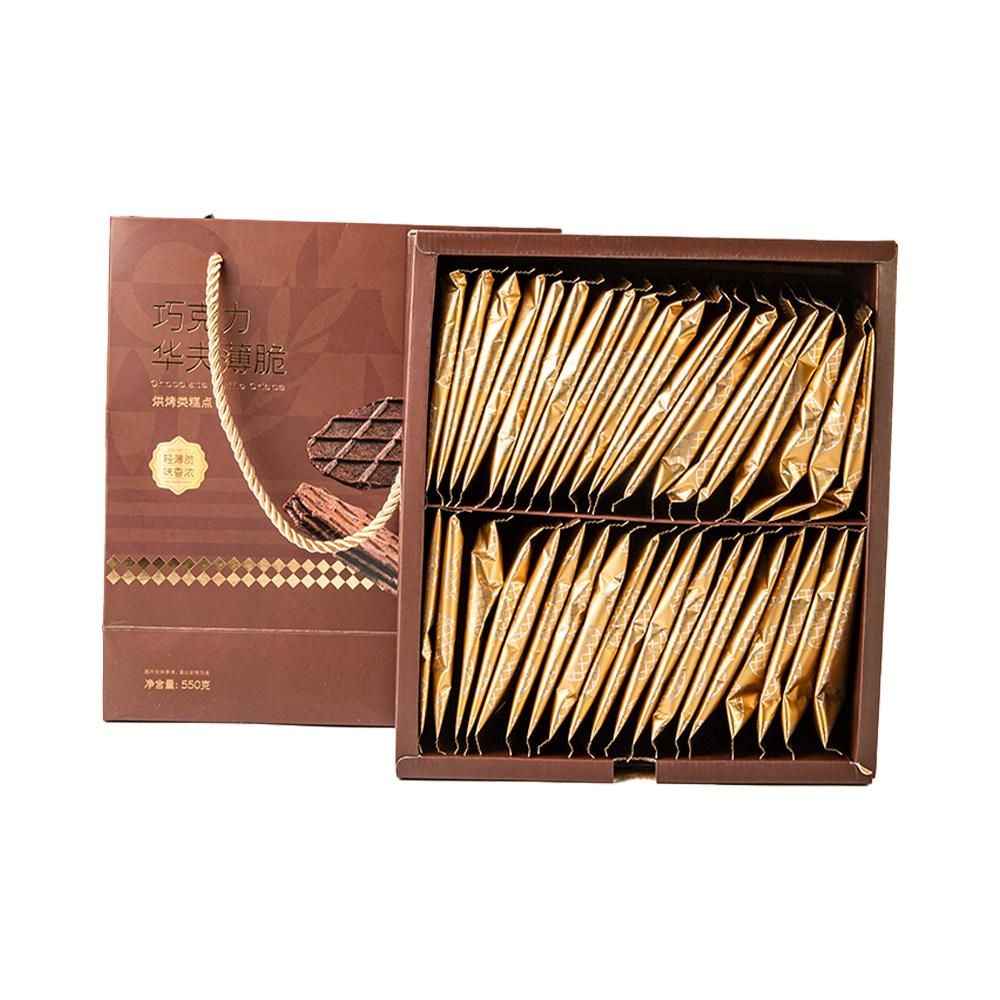 本来生活 糕上有点巧克力华夫薄脆550g