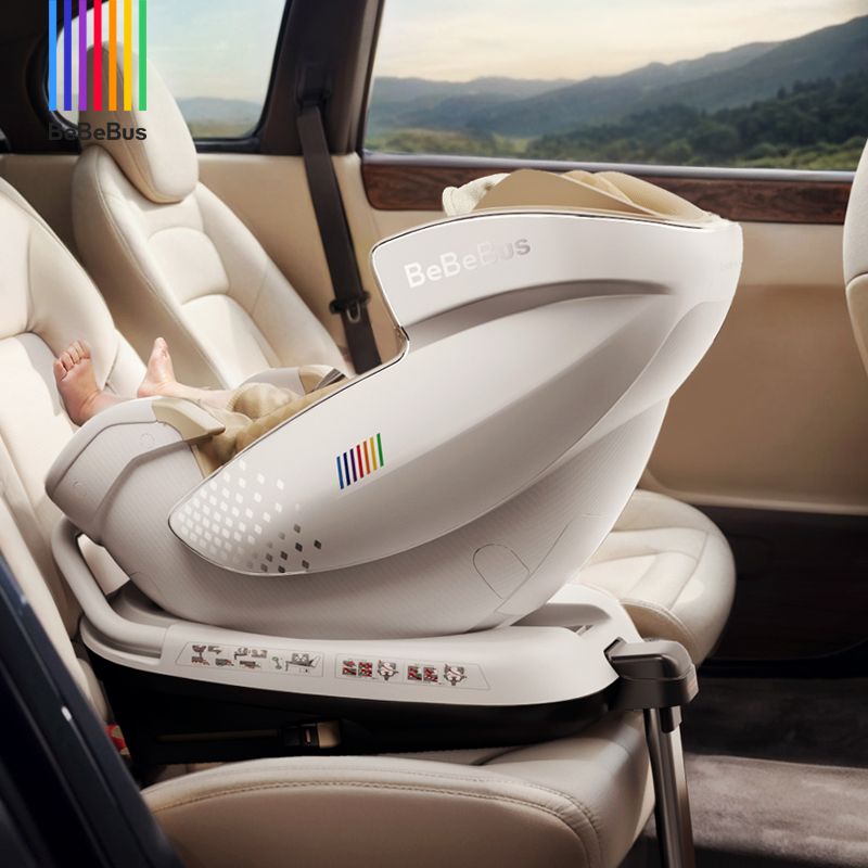 Bebebus 安全座椅太空舱宝宝新生婴儿通风 太空舱【经典小白盾】