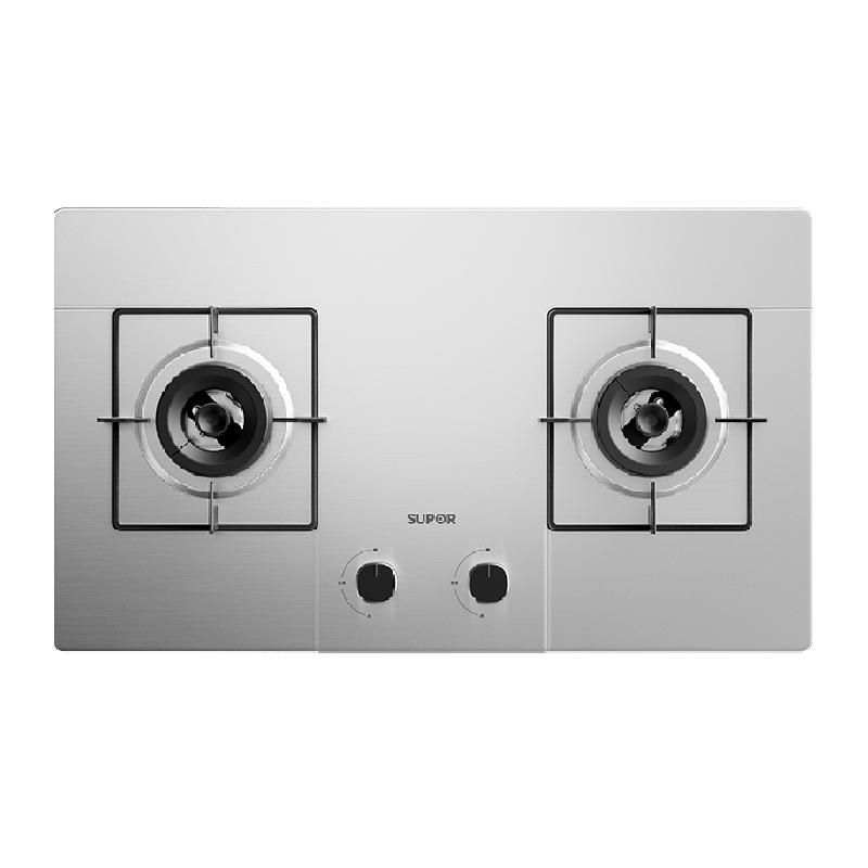 天猫 苏泊尔燃气灶家用煤气灶双灶家用液化气灶具嵌入式天然气炉灶台
