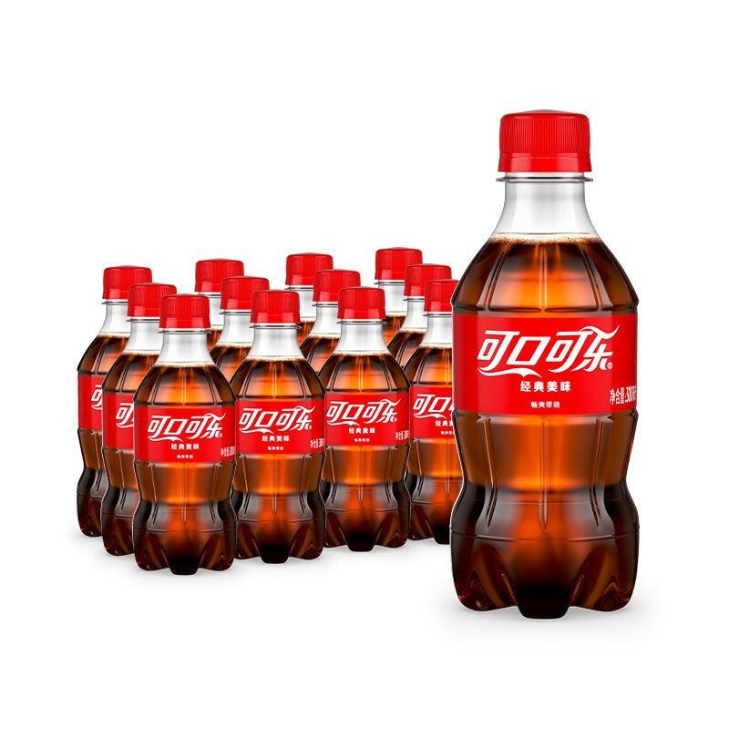 可口可乐 汽水300ml*12瓶 口味可选