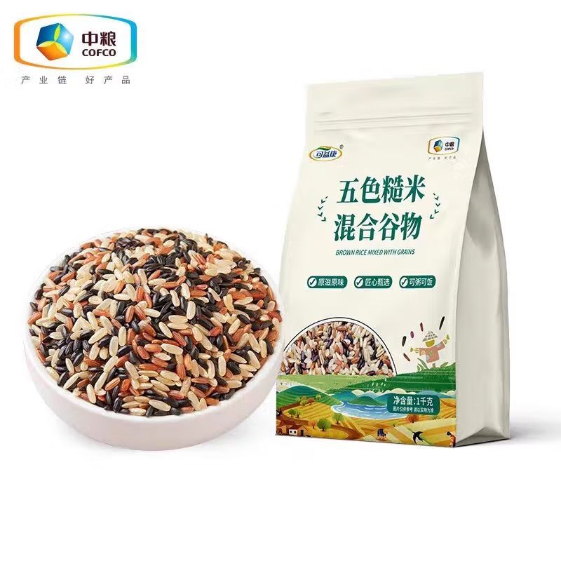 可益康 五色糙米混合谷物1kg