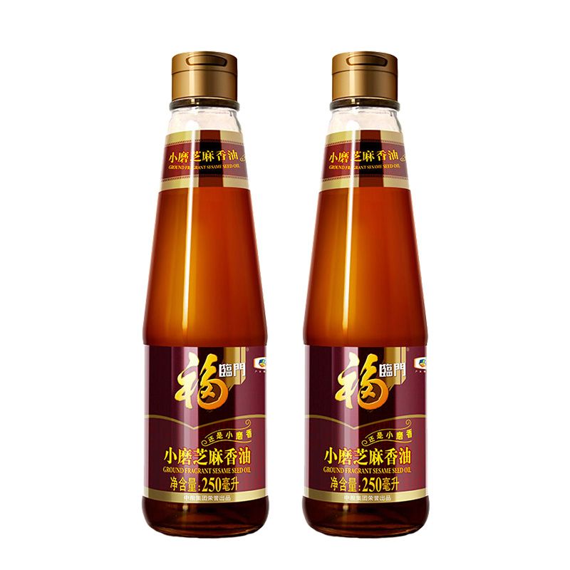 福临门 小磨香油250ml*2瓶