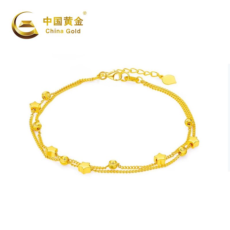 中国黄金 S925银心语星恋手链 ZGHJ20240304