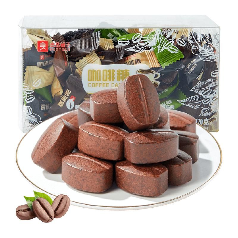 天猫 良品铺子咖啡糖(什锦味)120g多口味约150颗糖果休闲零食网红食品 无规格 .