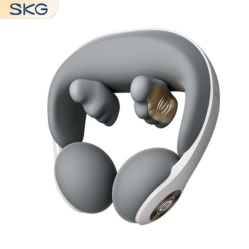SKG 颈椎按摩器 保护肩颈部脖子环颈支撑热敷仪物理揉捏拨筋仿人手U型枕 送男女朋友生日实用礼物 N5 3代