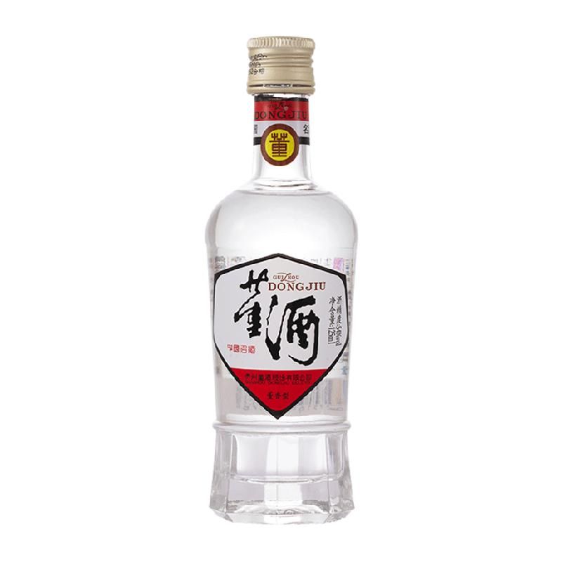 天猫 董酒白标小酒54度125ml*1瓶董香型光瓶复刻系列纯粮固态收藏酒版 1件 .