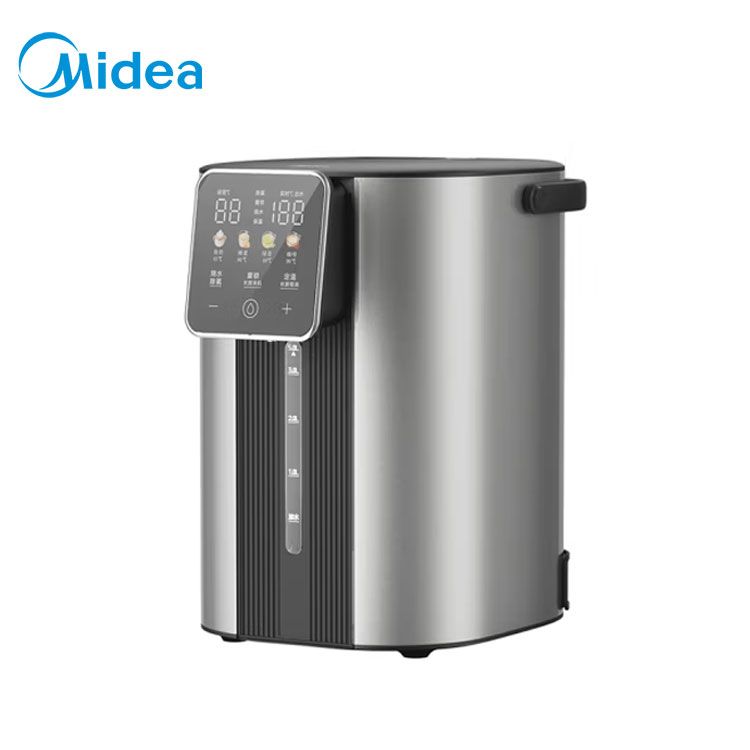 美的 电热水瓶5L触控屏7档定温除氯母婴级不锈钢内胆防干烧电热水壶EB50D1