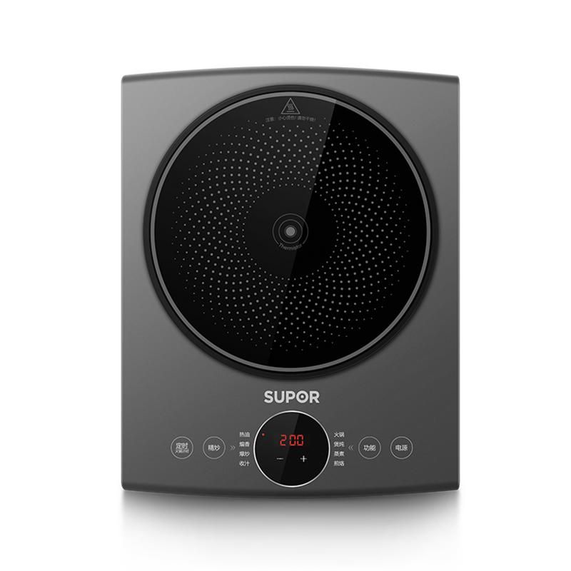 天猫 苏泊尔(SUPOR) 电磁炉C22-IH965D多功能大功率智能滑控体防水 深空灰 .