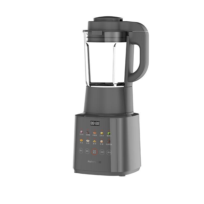 天猫 九阳破壁机L18-P590一键清洗12小时预约彩屏触控一键通1.75L容量 远航灰