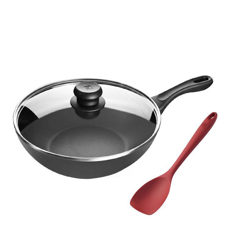 双立人Motion L系列不粘中式炒锅30厘米 赠硅胶铲