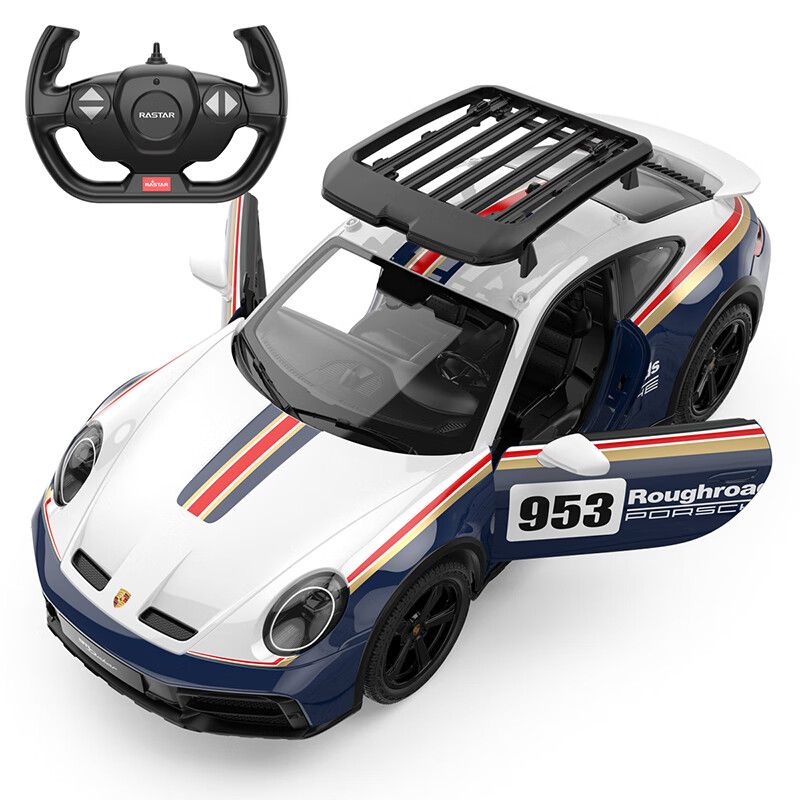 RASTAR 星辉保时捷911Daksr赛车版1：14遥控汽车男孩赛车跑车玩具10137