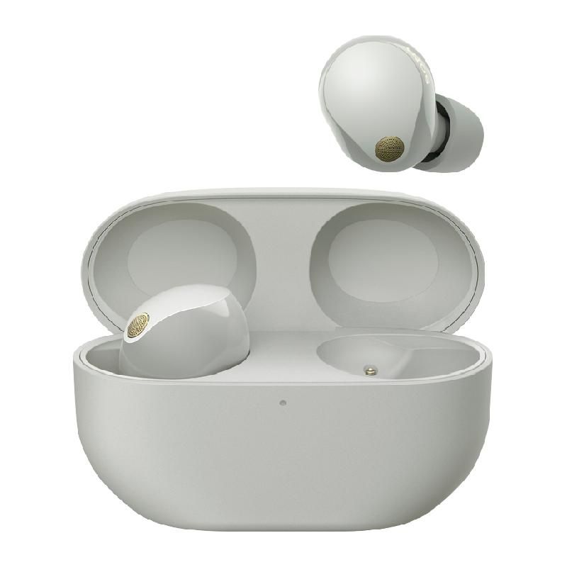 天猫 Sony/索尼WF-1000XM5主动降噪无线蓝牙耳机入耳式高音质降噪豆xm5 官方标配；铂金银 .