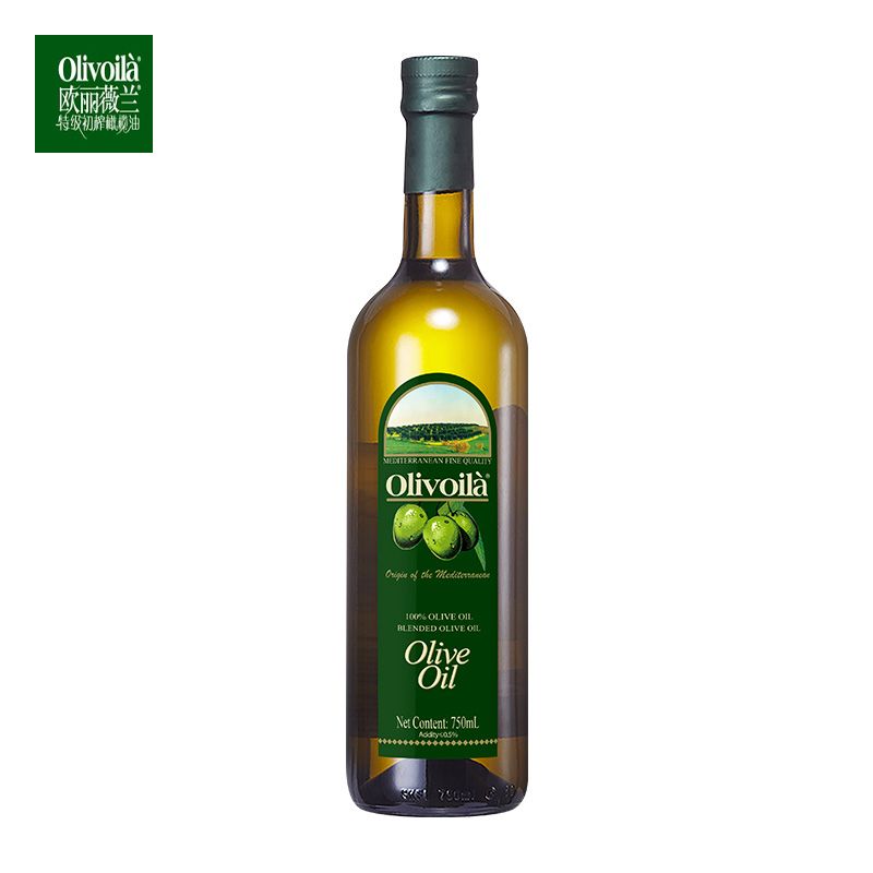 欧丽薇兰 橄榄油750ml/瓶纯正压榨食用油