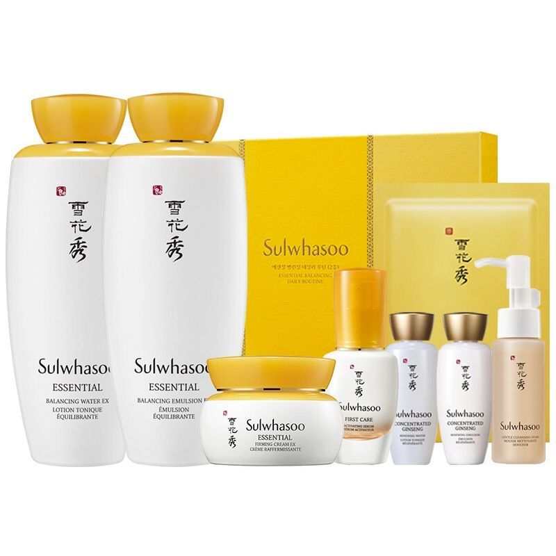 雪花秀 /Sulwhasoo滋阴水乳面霜洗面奶精华护肤套装 韩国进口 平衡水油滋养 Star Beauty