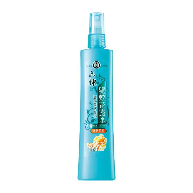 天猫 六神花露水驱蚊止痒喷雾防蚊清新花香180ml*1瓶正品 180ml；1件 .