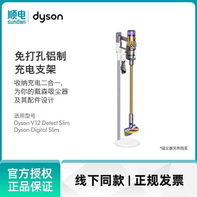 戴森 Dyson 站立式充电支架 V12 Dok（白色）