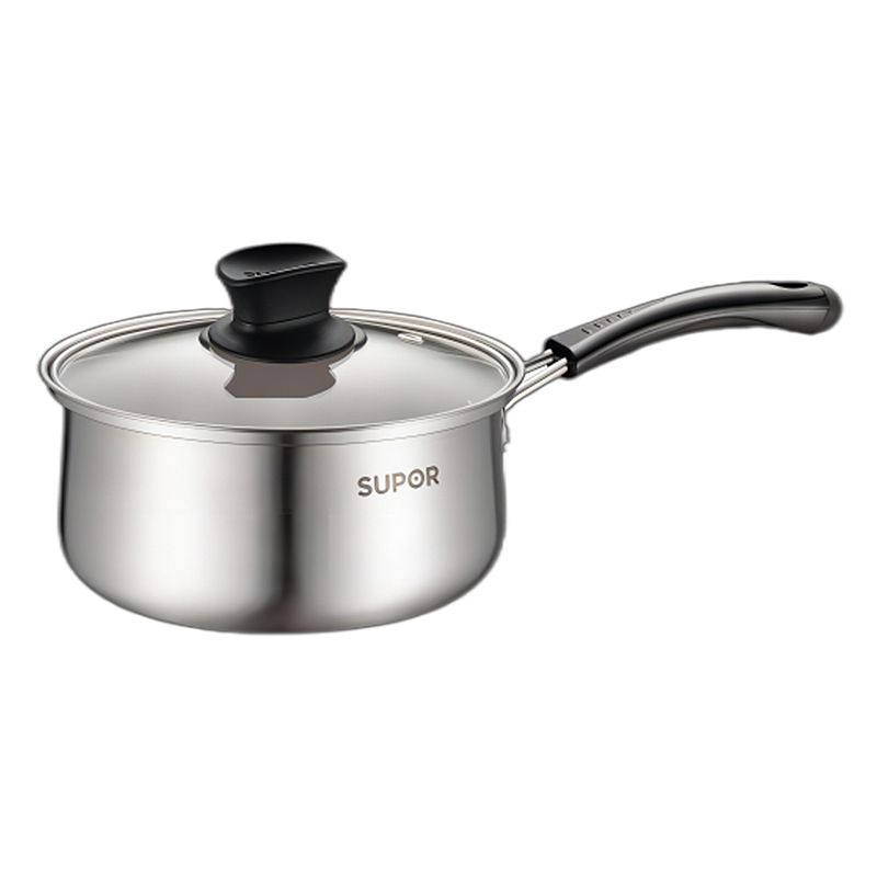 SUPOR/苏泊尔 奶锅不锈钢泡面锅小煮锅婴幼儿辅食锅16cm VT16HS02