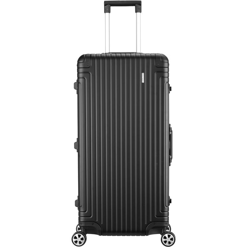 京东直供 新秀丽（Samsonite）行李箱30英寸拉杆箱铝镁合金高端铝框旅行箱包DB3黑色密码箱