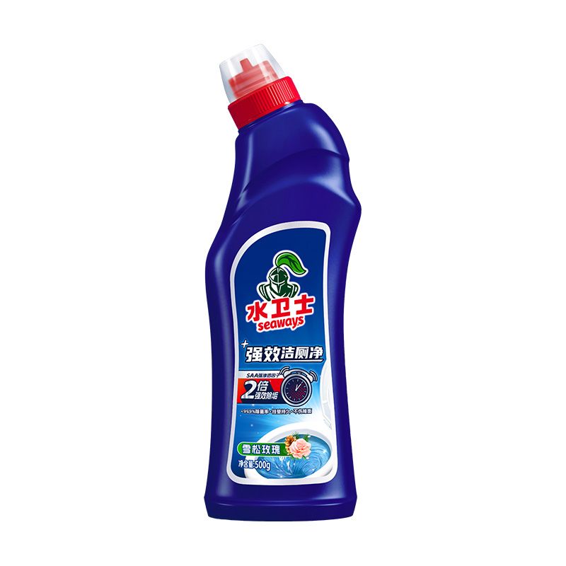 水卫仕 洁厕灵500g*1瓶  除菌洁厕液马桶蹲厕清洁剂 清洗厕所去尿渍