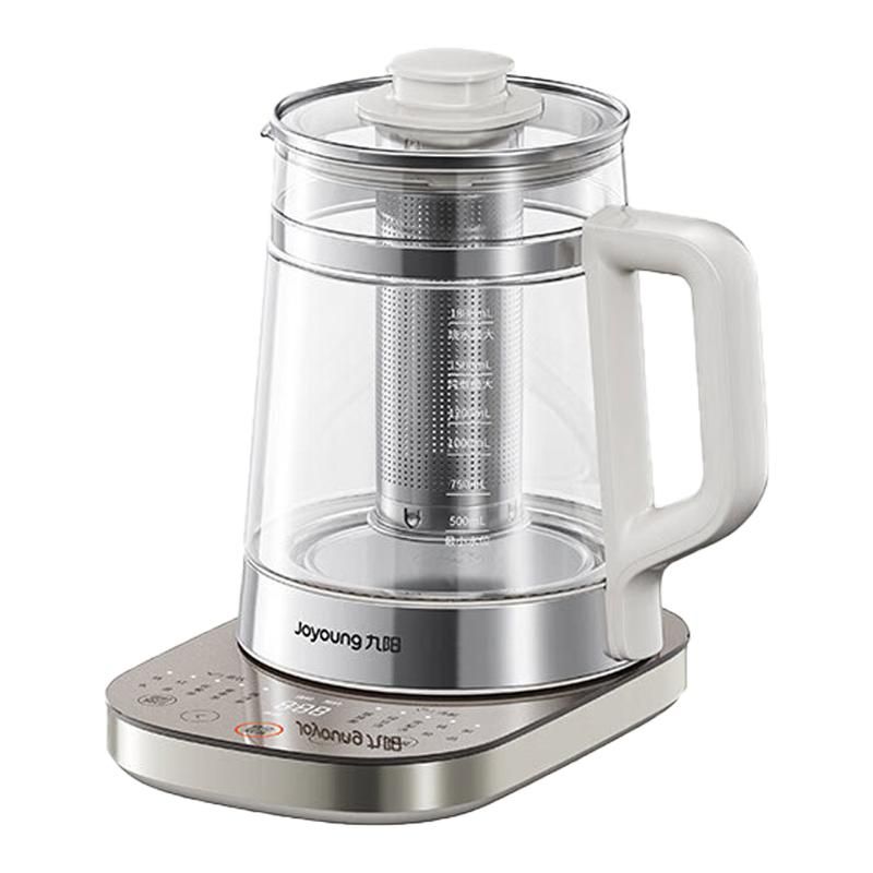 天猫 九阳养生壶 K18D-WY196高级外观质感1.8L容量316L不锈钢加热盘 榛果金；标准配置