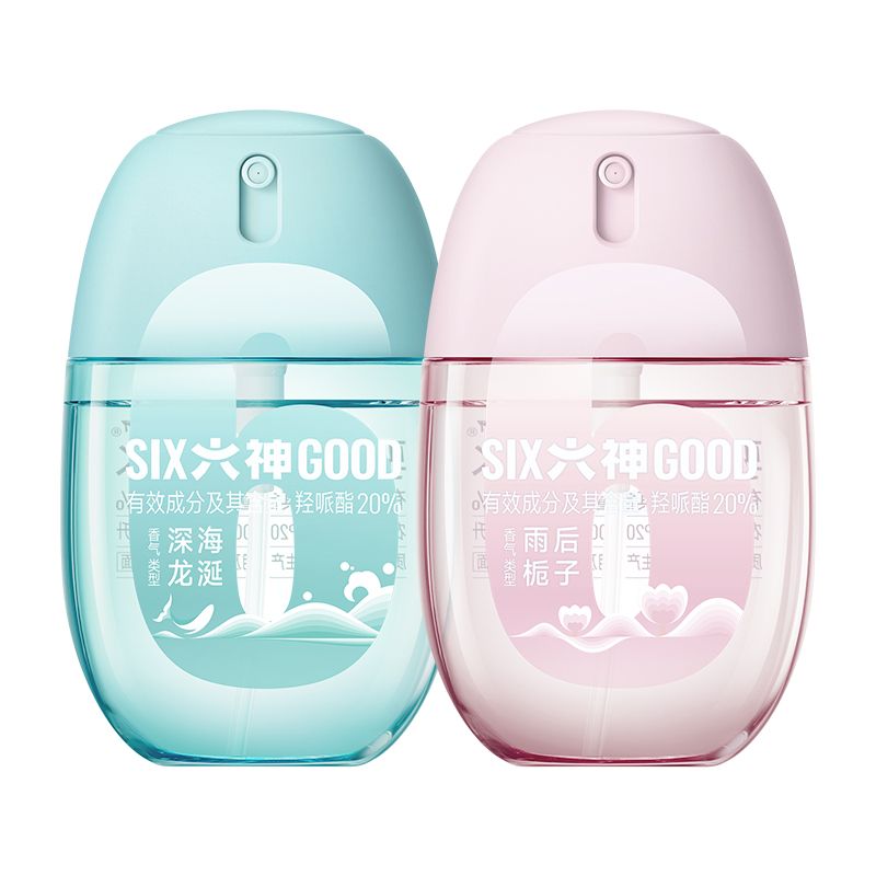 六神 夏日便携驱蚊蛋*2支（雨后栀子48ml+深海龙涎48ml) 【新品上市】