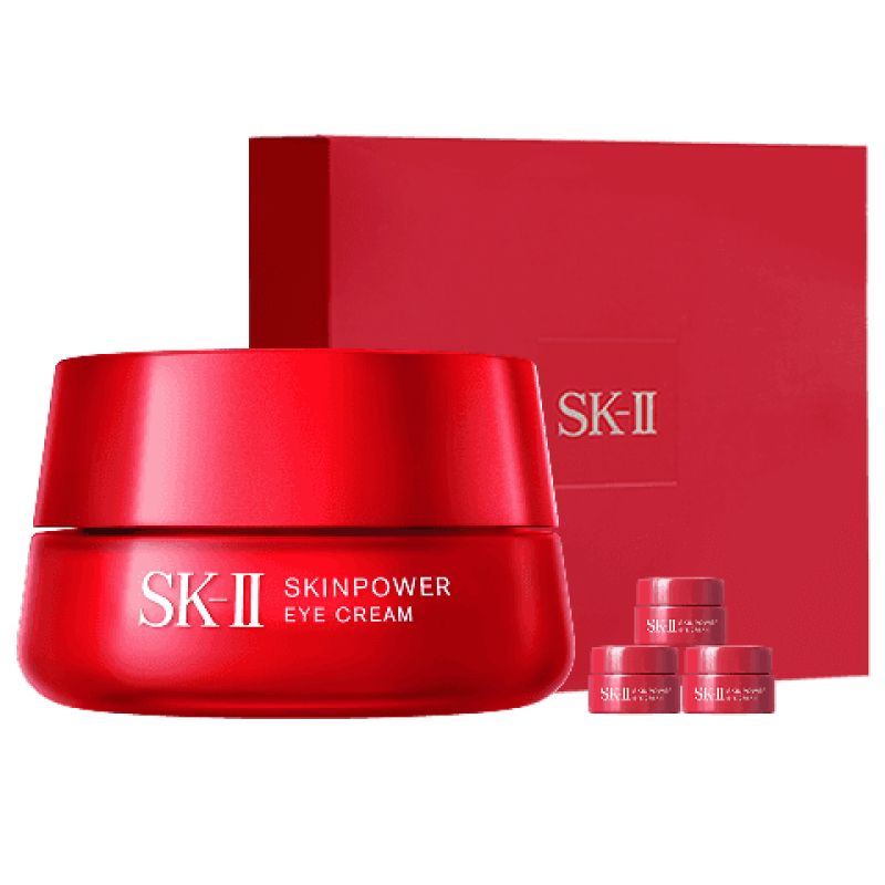 京东直供 SK-II大红瓶大眼眼霜15g抗皱保湿sk2化妆品护肤品套装skii母亲节礼物