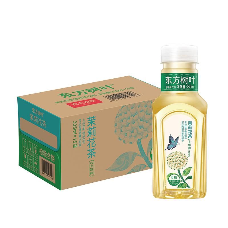 天猫 农夫山泉东方树叶茉莉花茶335ml*15瓶无糖茶饮料 1件 .