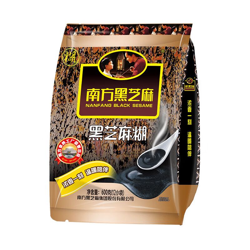南方黑芝麻 原味黑芝麻糊600g