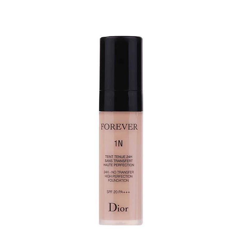 Dior 专柜小样迪奥凝脂恒久粉底液1N5ml新款锁妆柔雾哑光不暗沉