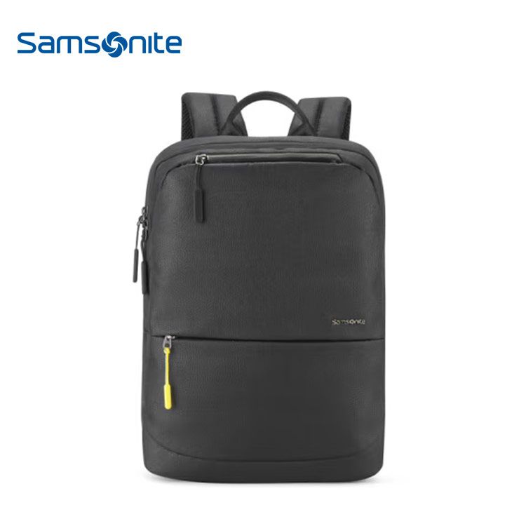 samsonite 新秀丽 双肩包 男士商务背包电脑包通勤旅行包 黑色TR1*09005