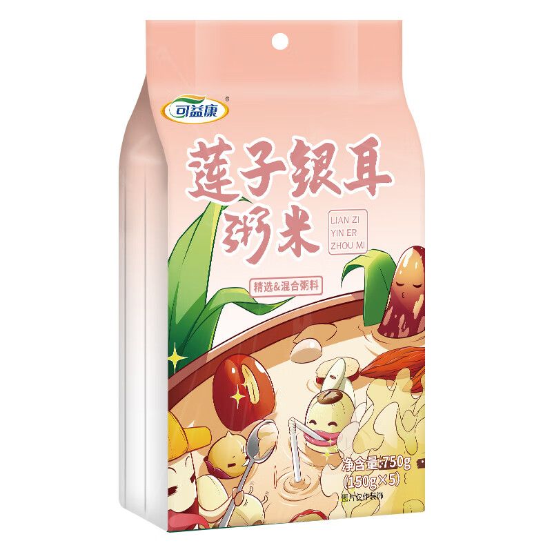 可益康 莲子银耳粥750g*2袋
